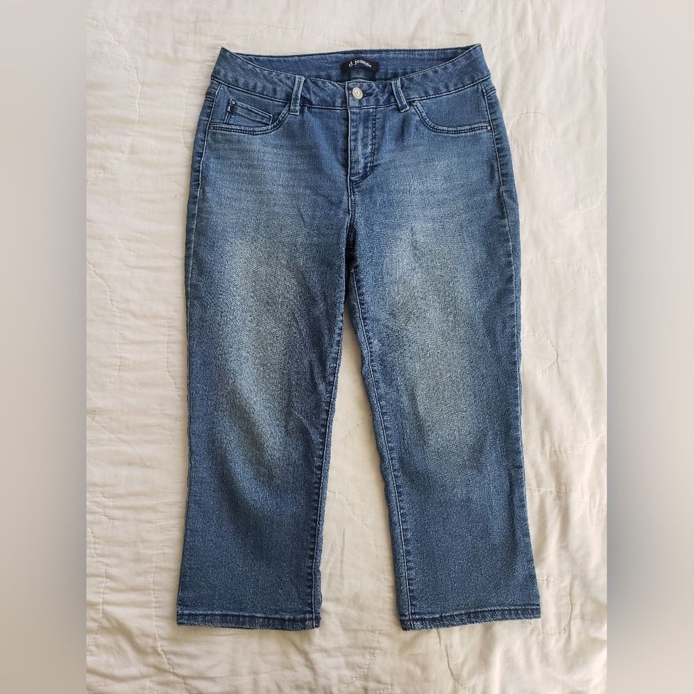D Jeans Caprice Medium Wash Jeans Everyday Classic Denim Straight Leg Relaxed